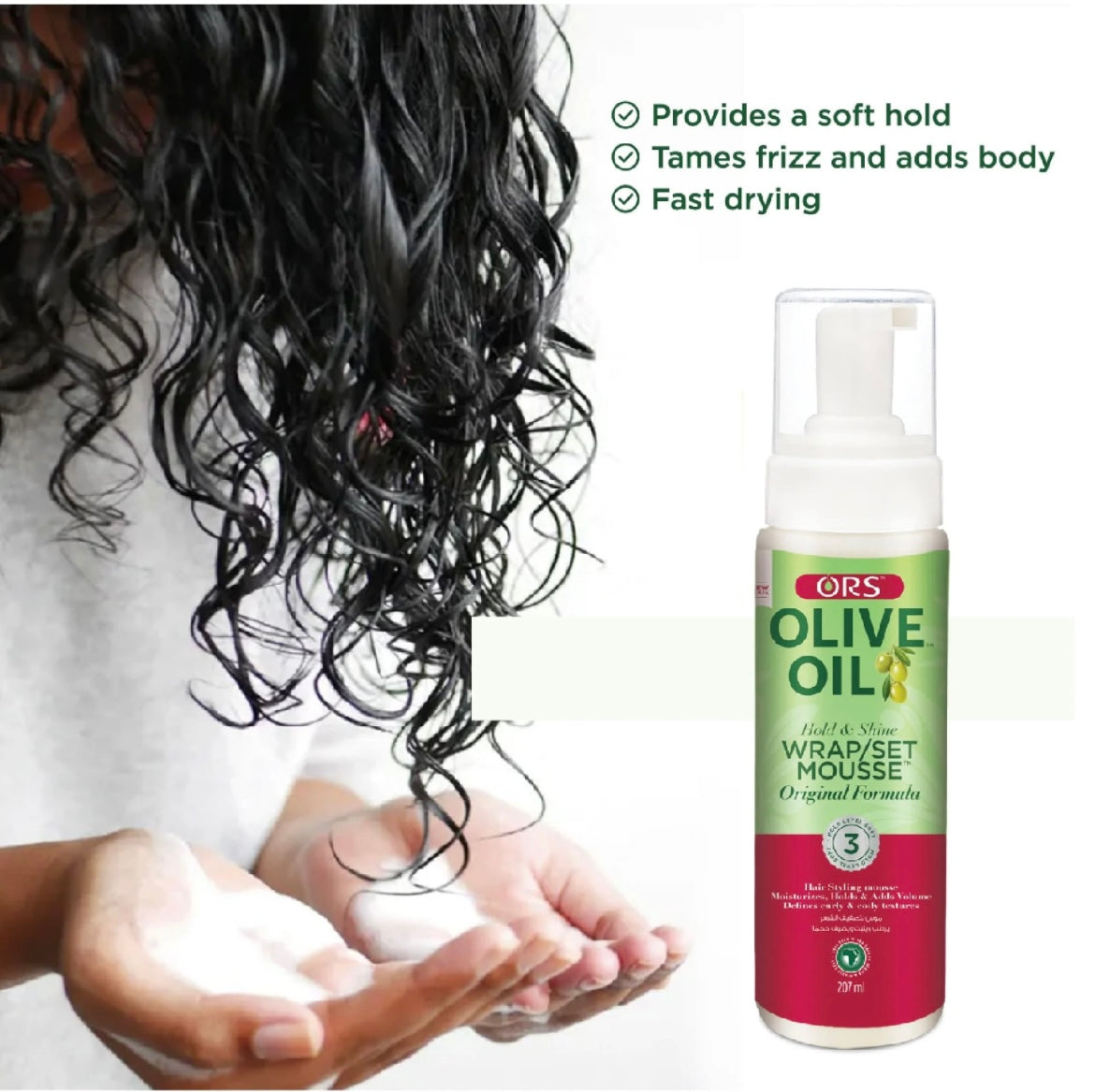 ORS olive oil mousse