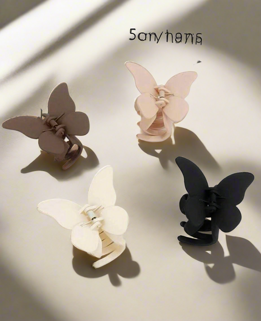 Butterfly claw clip